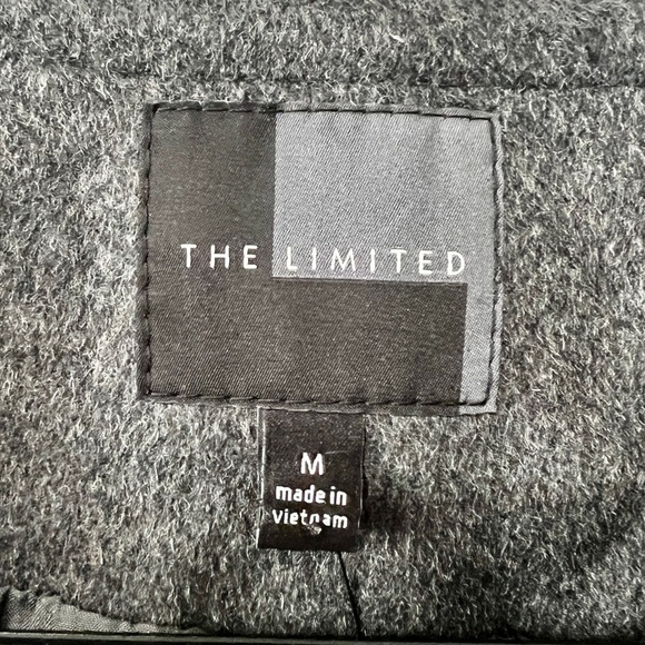 The Limited NWT Wool Moto Leather Trim Blazer - Medium - Picture 7 of 9